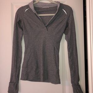 Grey Lulu Lemon Quarterzip